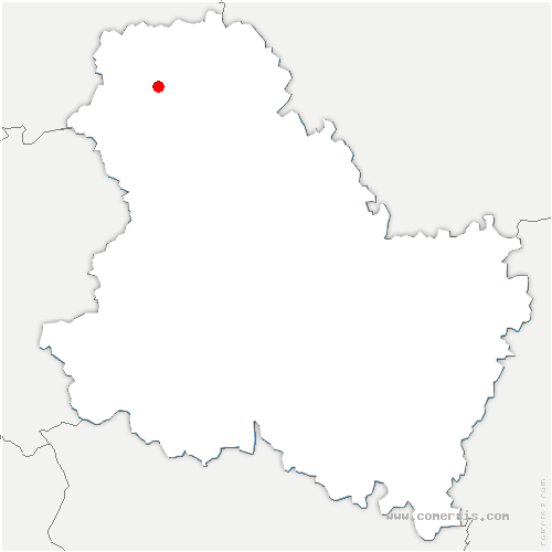 carte de localisation de Villenavotte