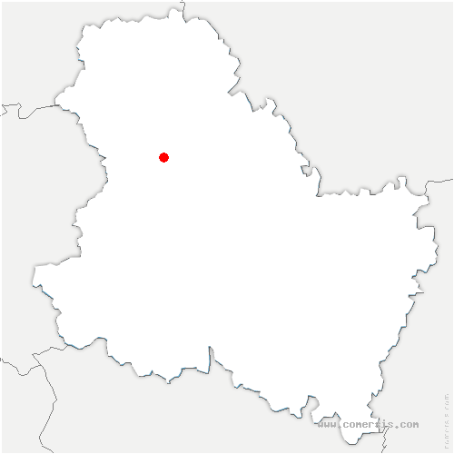 carte de localisation de Villevallier