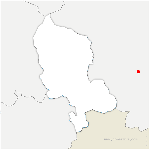 carte de localisation de Chagey