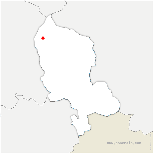 carte de localisation de Giromagny