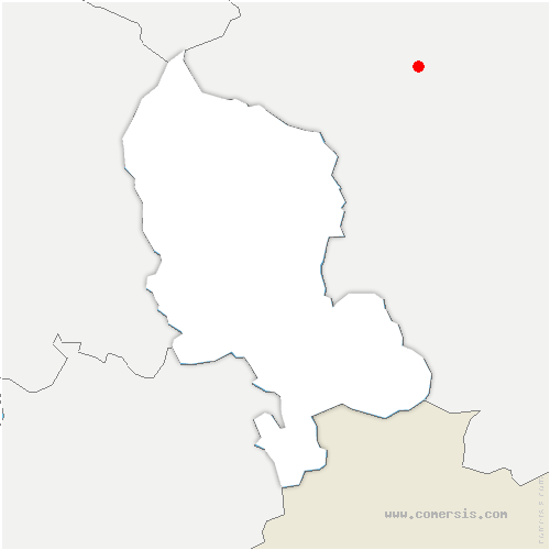 carte de localisation de Mathay