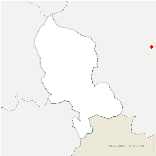 carte de localisation de Plancher-les-Mines