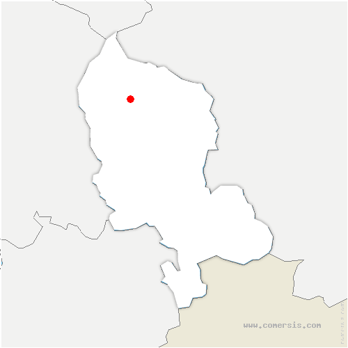 carte de localisation de Rougegoutte