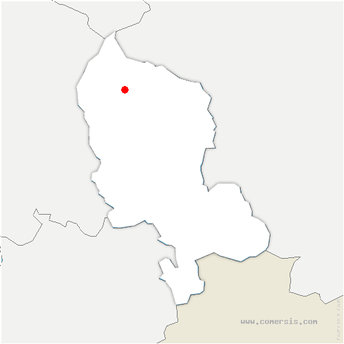 carte de localisation de Vescemont