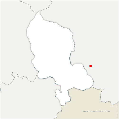 carte de localisation de Villargent