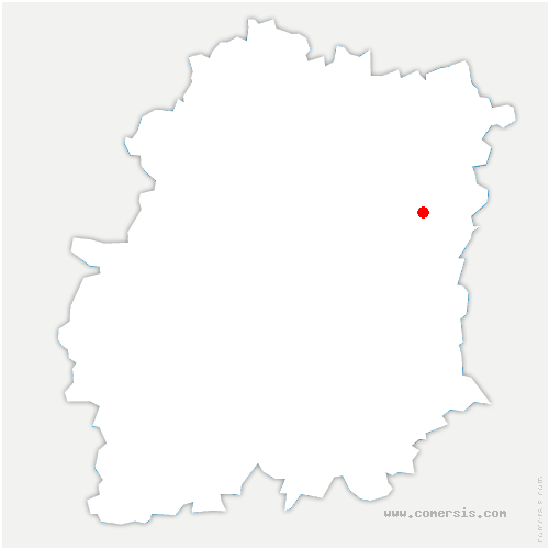 carte de localisation de la Celle-Saint-Cloud