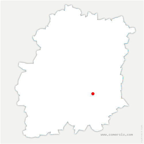 carte de localisation de Cernay-la-Ville