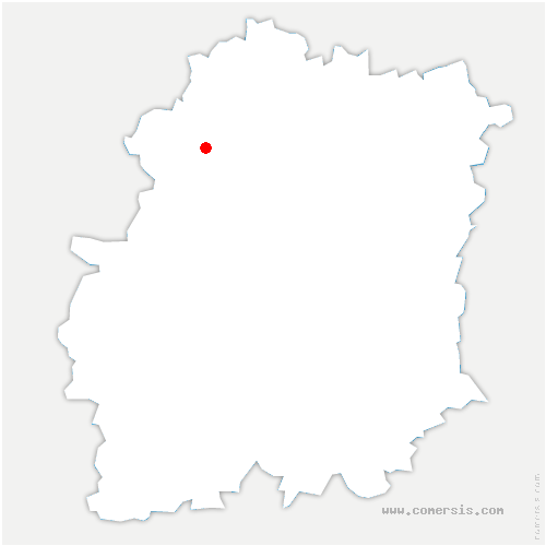 carte de localisation de Chanteloup-en-Brie