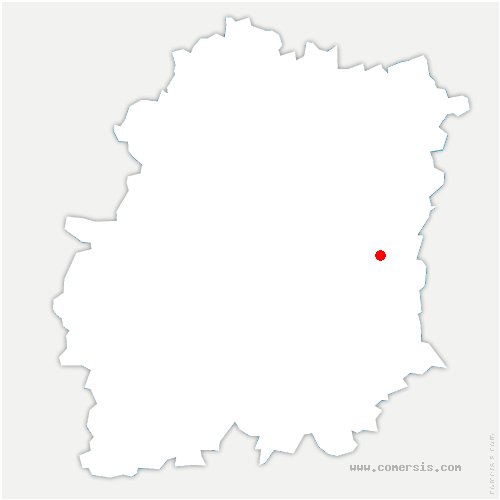 carte de localisation de Châteaufort