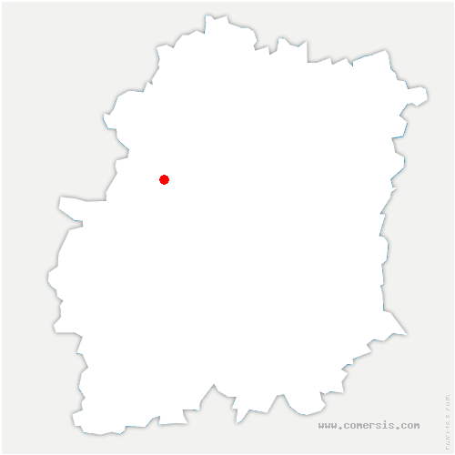 carte de localisation de Chevry-Cossigny