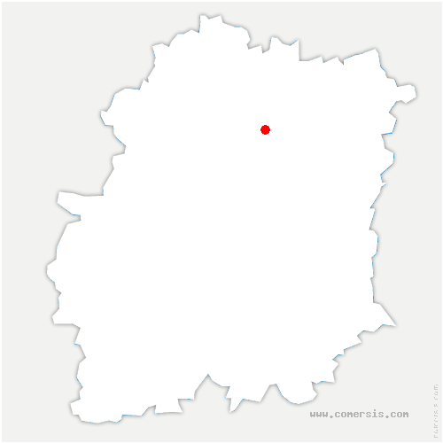 carte de localisation de Crespières