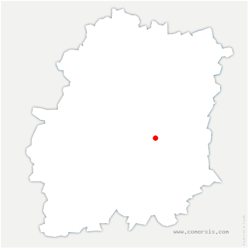 carte de localisation de Dampierre-en-Yvelines
