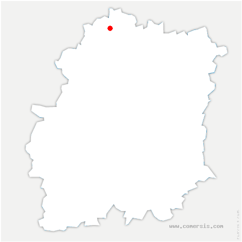 carte de localisation de Gennevilliers