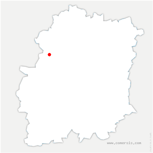 carte de localisation de Lésigny
