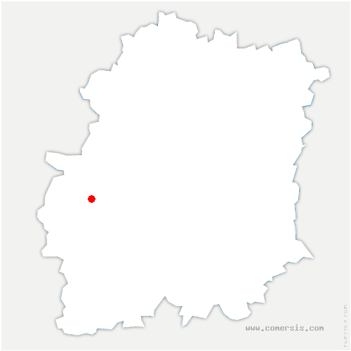 carte de localisation de Marnes-la-Coquette