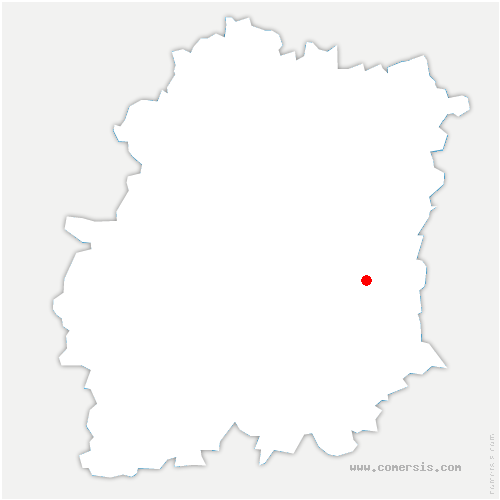carte de localisation de Milon-la-Chapelle