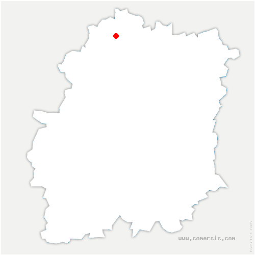 carte de localisation de Orsay