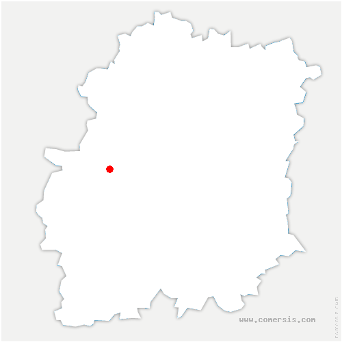 carte de localisation de Réau
