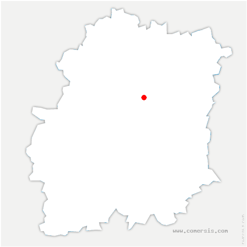 carte de localisation de Saint-Germain-de-la-Grange