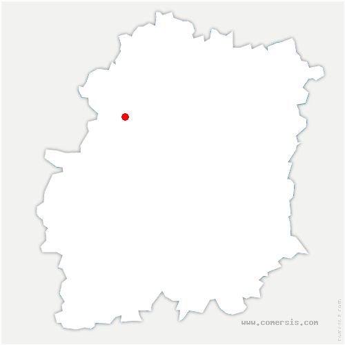 carte de localisation de Saint-Martin-des-Champs