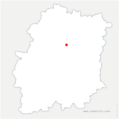 carte de localisation de Thiverval-Grignon