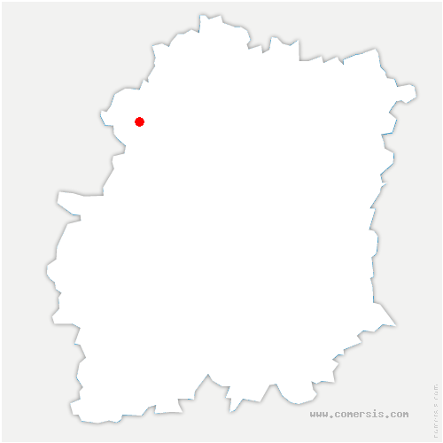 carte de localisation de Torcy
