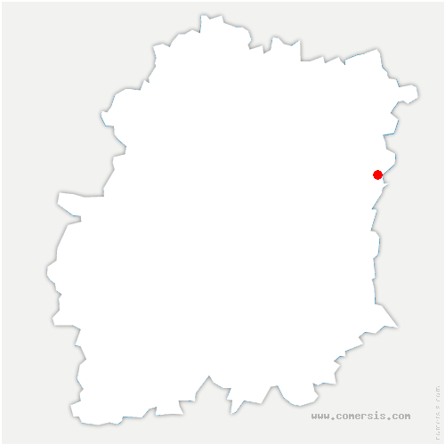 carte de localisation de Vaujours