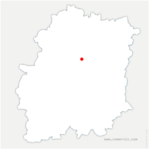 carte de localisation de Villiers-Saint-Fréderic