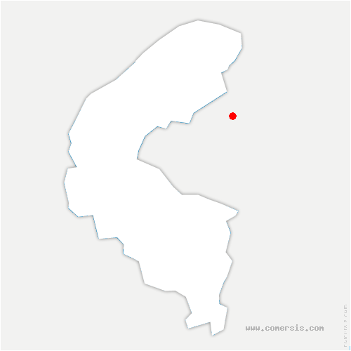 carte de localisation du Plessis-Pâté