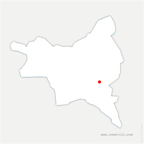 carte de localisation d'Andilly
