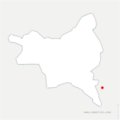 carte de localisation d'Antilly