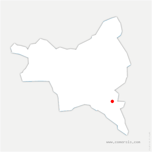 carte de localisation d'Auger-Saint-Vincent