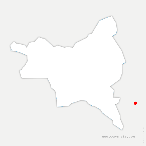 carte de localisation d'Autheuil-en-Valois