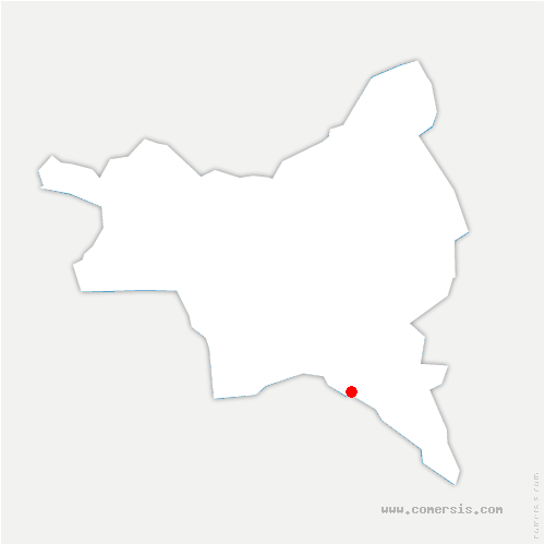 carte de localisation de Bagneux