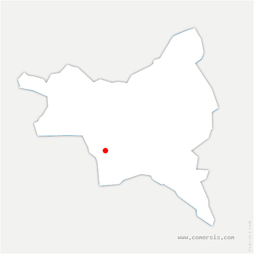 carte de localisation de Balagny-sur-Thérain