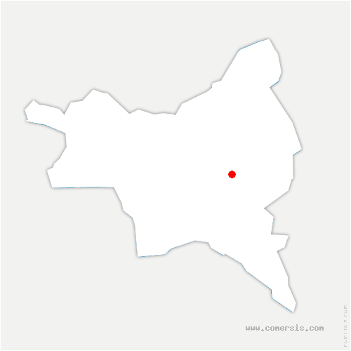 carte de localisation de Béthemont-la-Forêt