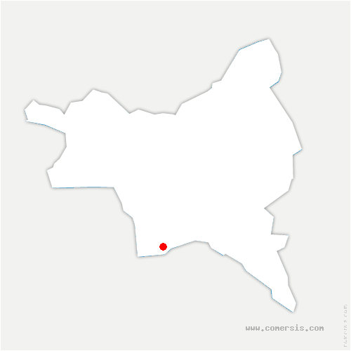 carte de localisation de Boran-sur-Oise