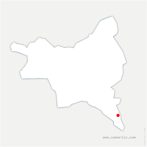 carte de localisation de Brégy