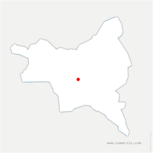 carte de localisation de Breuil-le-Sec