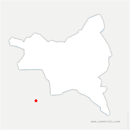 carte de localisation de Brumetz