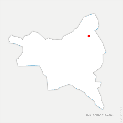 carte de localisation de Bruyères-sur-Oise