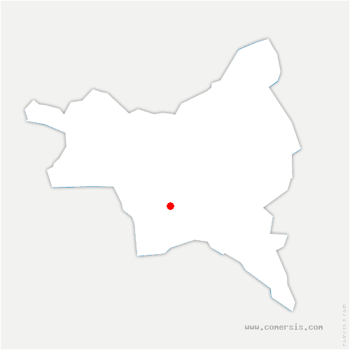carte de localisation de Bury