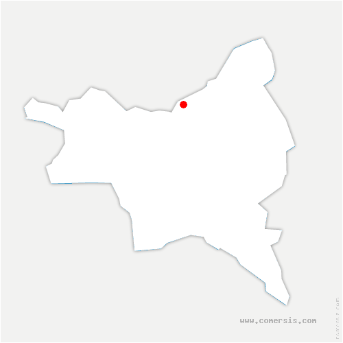 carte de localisation de la Celle-sur-Morin