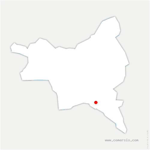 carte de localisation de Chamant