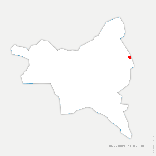 carte de localisation de Chaumontel