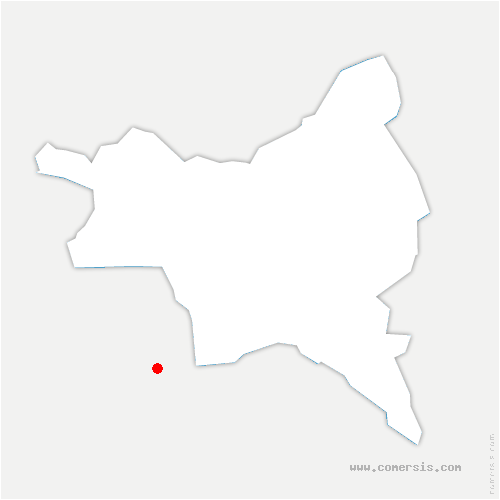carte de localisation de Dammard