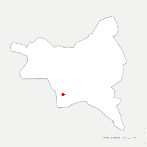 carte de localisation d'Ercuis