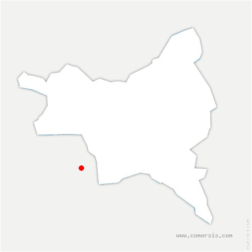 carte de localisation de Faverolles