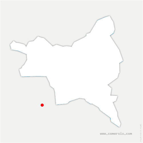 carte de localisation de la Ferté-Milon