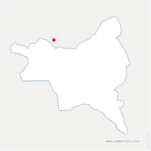 carte de localisation de Gouvernes
